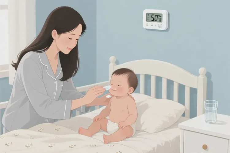 孩子面部出湿疹可以根治吗(图1)