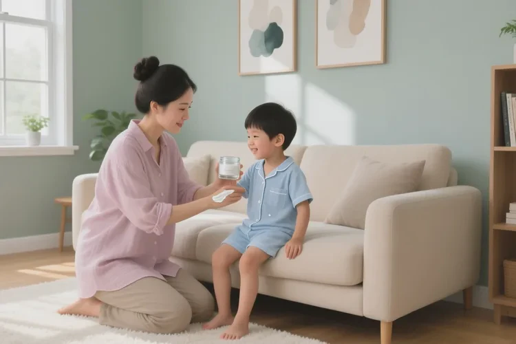 孩子手臂容易起湿疹可以根治吗(图1)