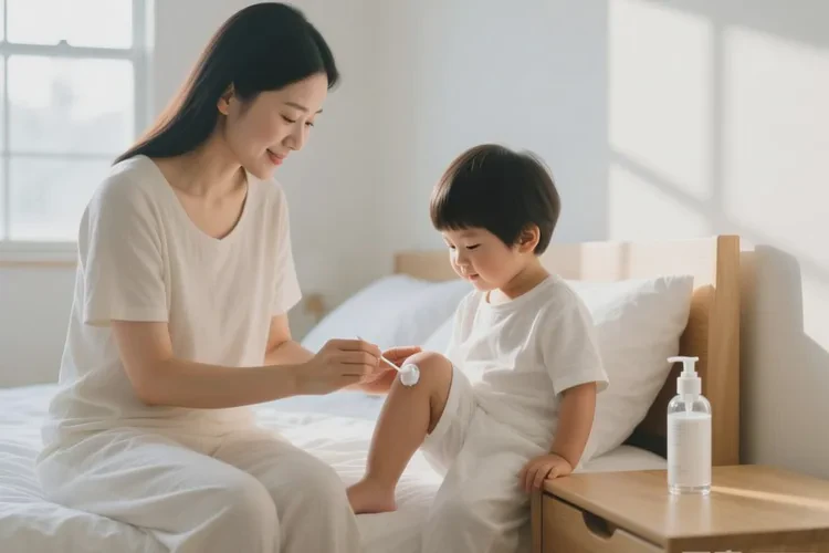 孩子大腿有湿疹可以根治吗(图1)