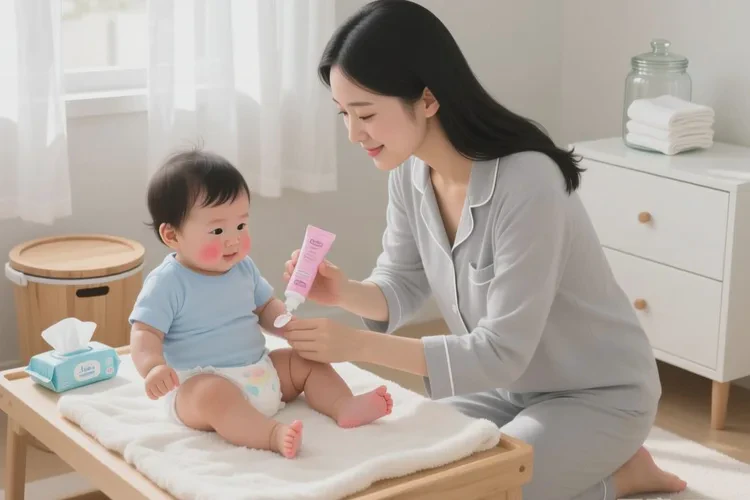 少儿屁股上容易长湿疹可以根治吗(图1)