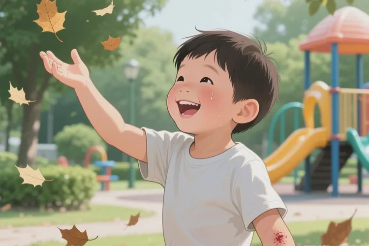 儿童手臂上容易起湿疹可以根治吗(图2)