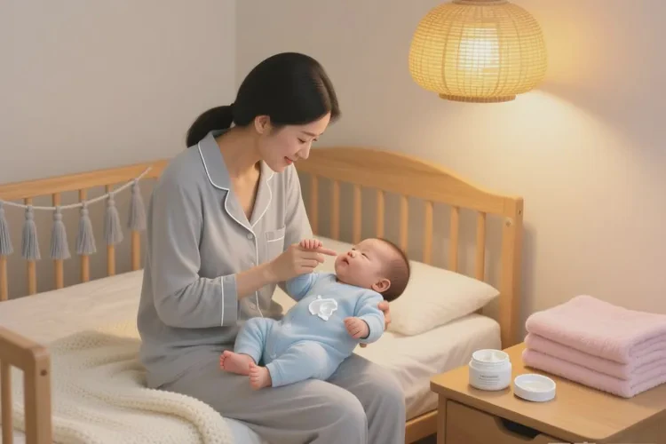 婴儿肚子上长湿疹可以根治吗(图1)