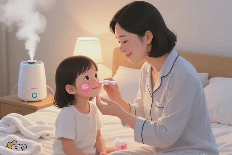 儿童面部容易长湿疹可以根治吗(图1)