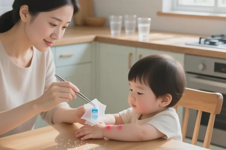 孩子手上长湿疹可以根治吗(图1)