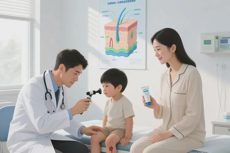 小孩身上容易起湿疹可以根治吗(图2)