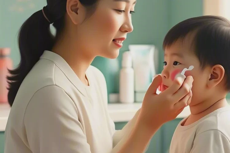 少儿面部容易长湿疹能够根治吗(图1)