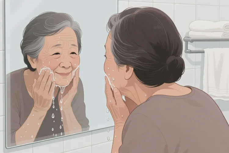 老人脸上容易长湿疹可以根治吗(图1)