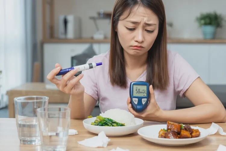 32岁晚餐血糖16点8是怎么回事(图1)