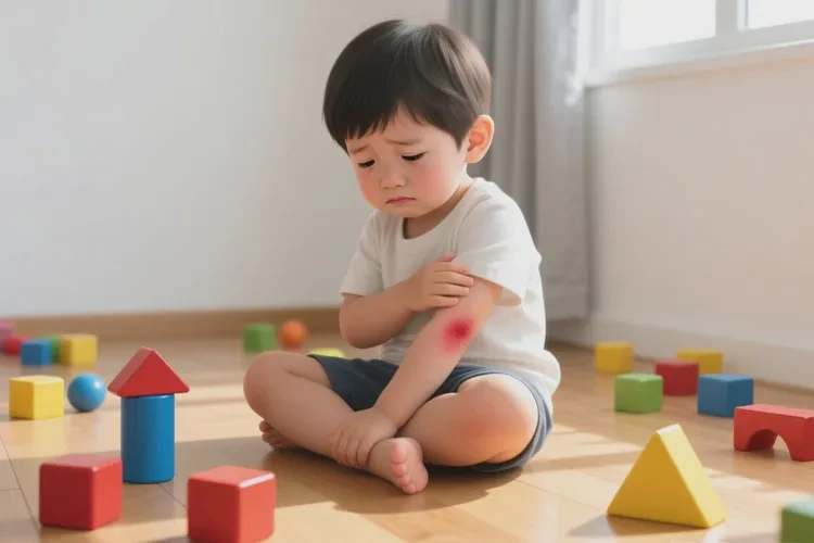 孩子手臂容易长湿疹可以根治吗(图2)