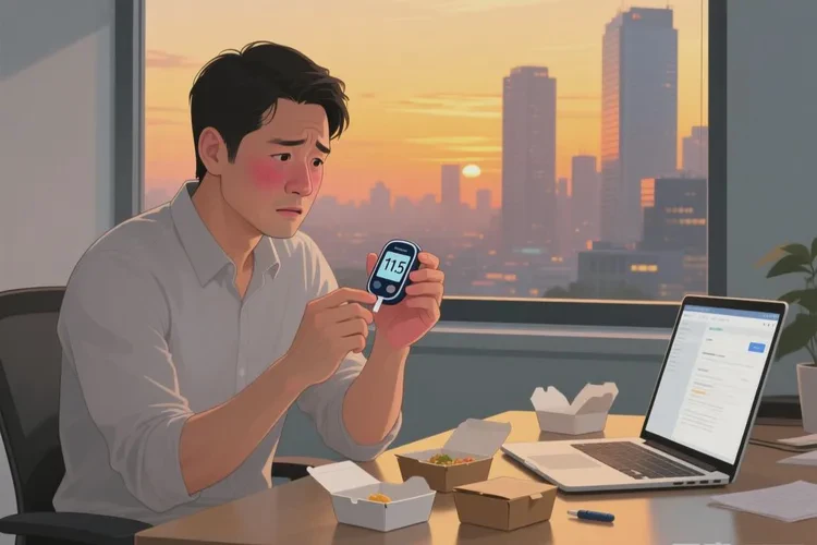 30岁餐后血糖11点5是怎么回事(图1)