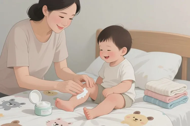 少儿小腿出现湿疹可以根治吗(图1)