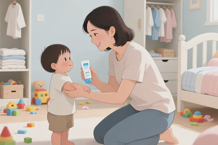 儿童手臂出现湿疹可以根治吗(图1)