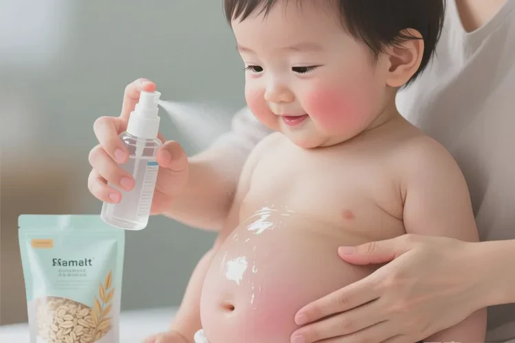 儿童肚子上偶尔长湿疹可以根治吗(图2)