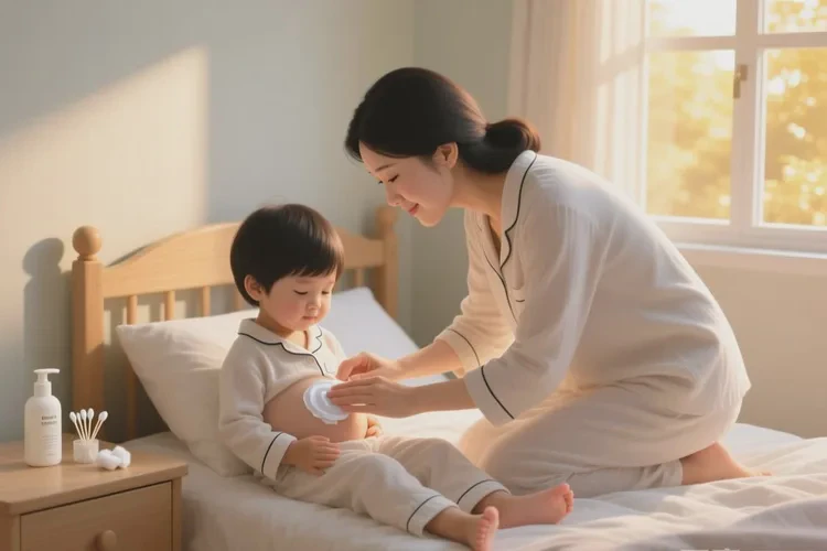 少儿肚子偶尔长湿疹可以根治吗(图1)