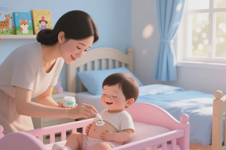 儿童肚子上出现湿疹可以根治吗(图1)