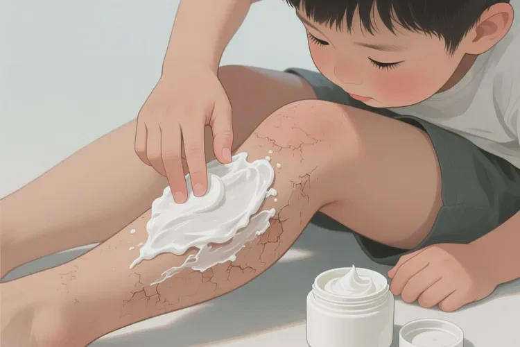 小孩大腿上容易起湿疹可以根治吗(图2)