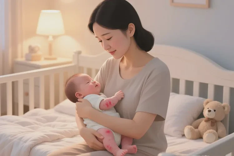 婴幼儿手臂上长湿疹可以根治吗(图1)