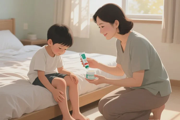 孩子小腿上经常长湿疹可以根治吗(图1)