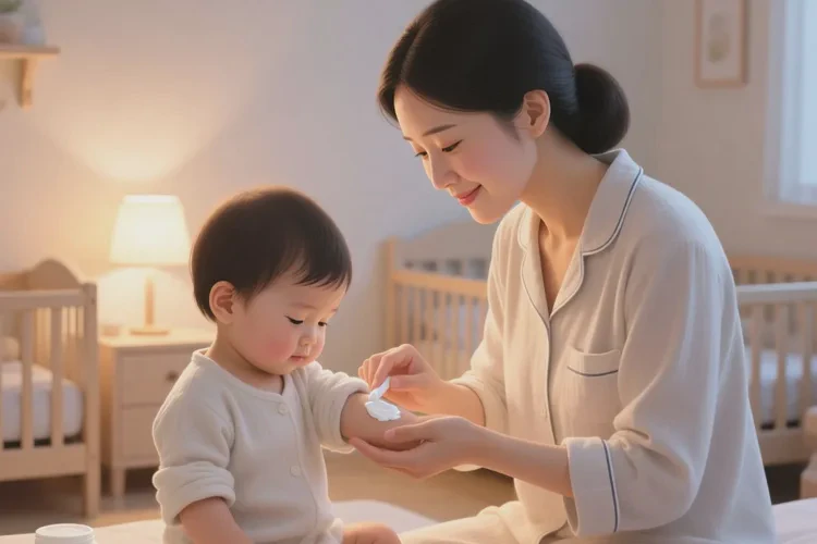 孩子四肢有湿疹可以根治吗(图1)