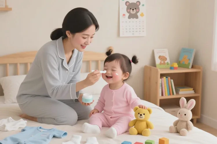 小孩肚子起湿疹可以根治吗(图1)