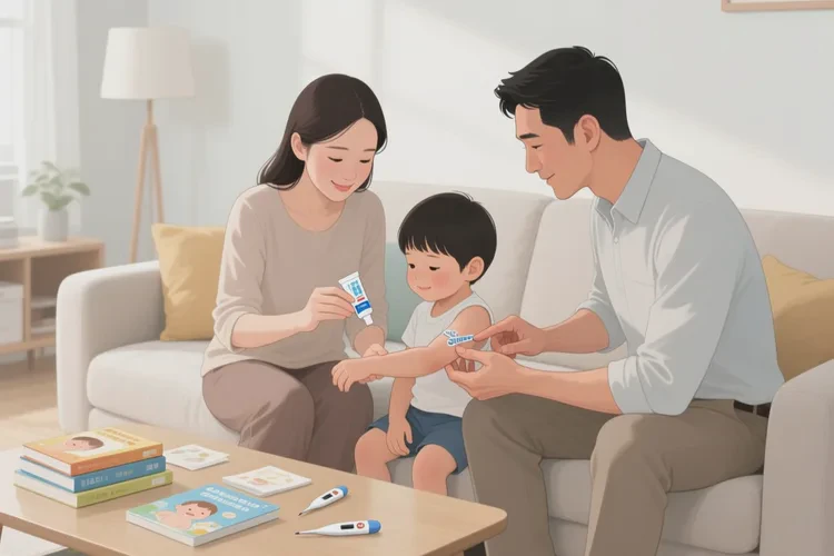 小孩面部容易起湿疹可以根治吗(图2)