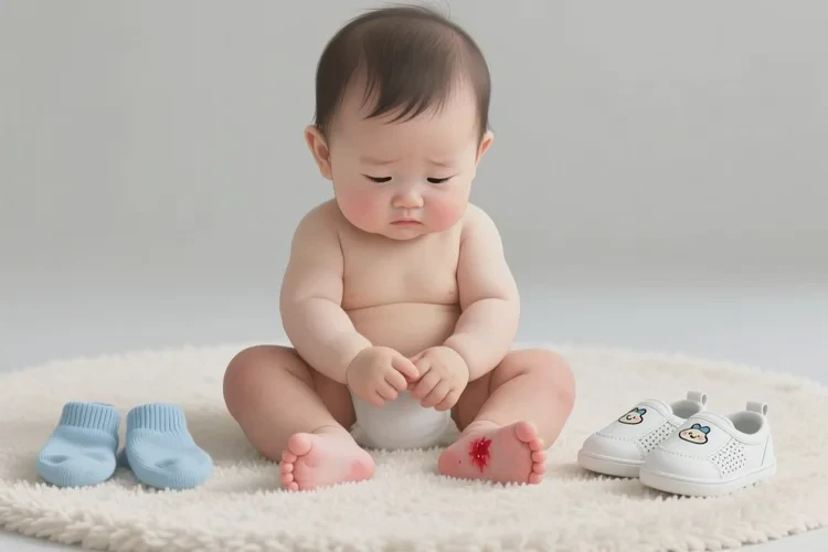 婴幼儿脚上起湿疹可以根治吗(图1)