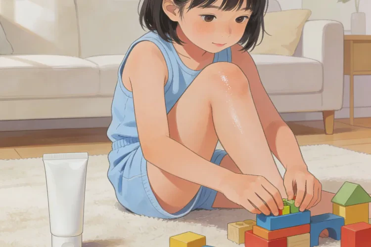 儿童大腿容易起湿疹可以根治吗(图2)