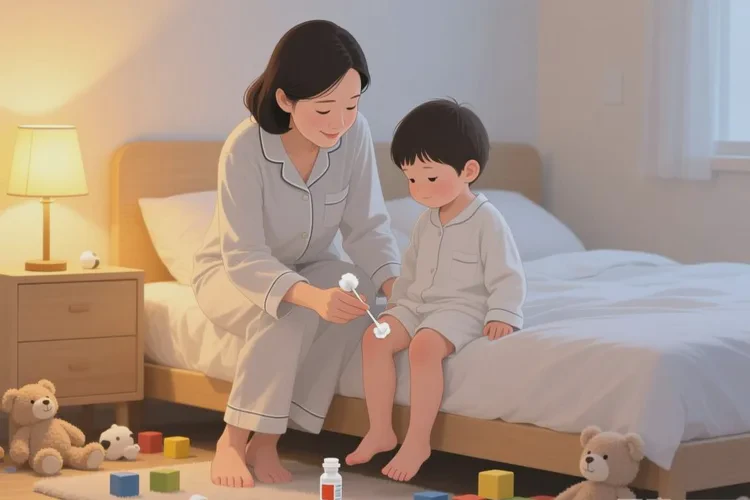 小孩四肢偶尔长湿疹可以根治吗(图1)