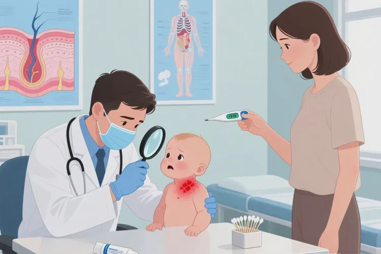 小孩脖子上出湿疹可以根治吗(图4)