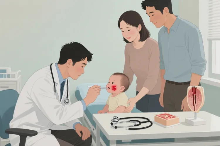 婴儿面部偶尔起湿疹可以根治吗(图3)