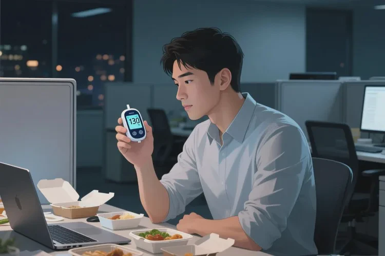 30岁晚餐血糖13.0是怎么回事(图1)