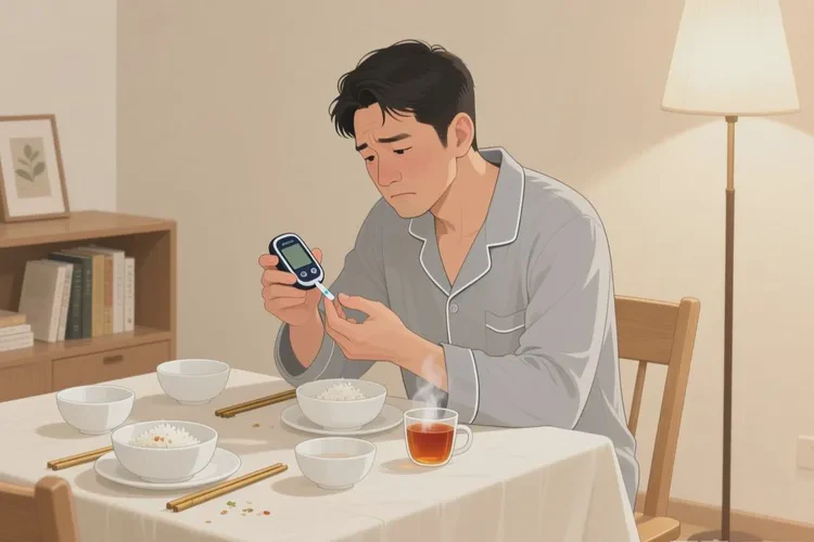 30岁晚餐血糖13.4是怎么回事(图1)