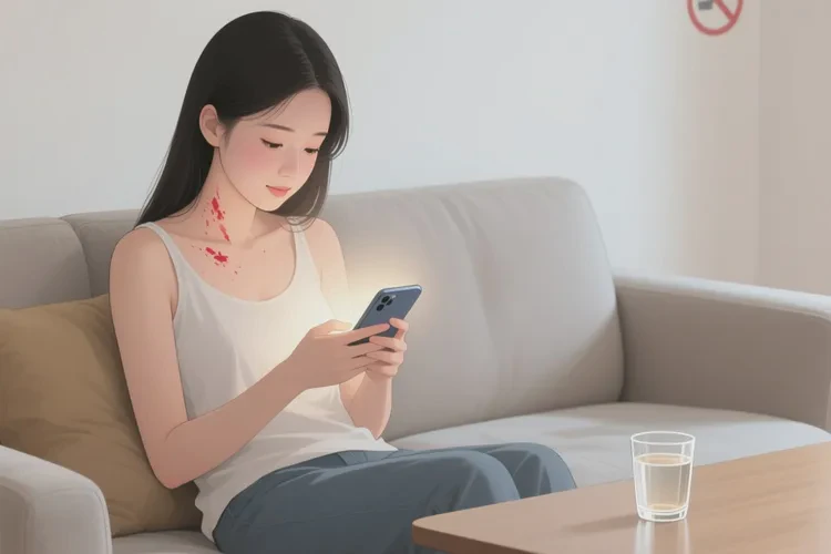 女性脖子偶尔长湿疹可以根治吗(图3)