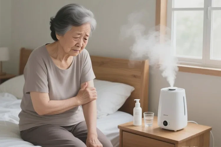 老人身上偶尔起湿疹可以根治吗(图1)