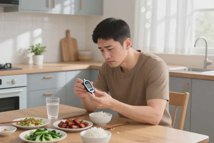 30岁晚餐血糖28.4是怎么回事(图1)