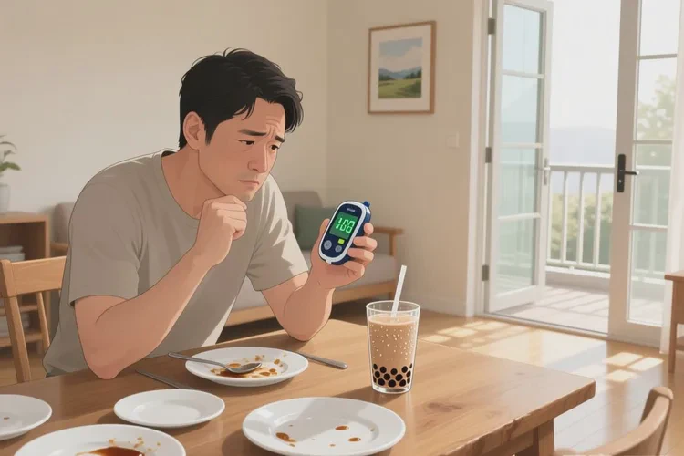 30岁晚餐血糖8点2是怎么回事(图1)