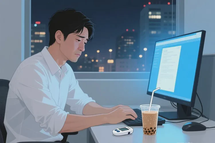 30岁晚餐血糖12点4是怎么回事(图1)