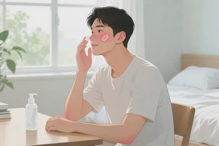 男性脸上长湿疹可以根治吗(图1)