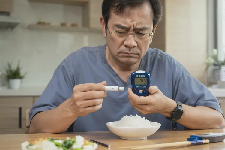 33岁晚餐血糖20.5是怎么回事(图1)