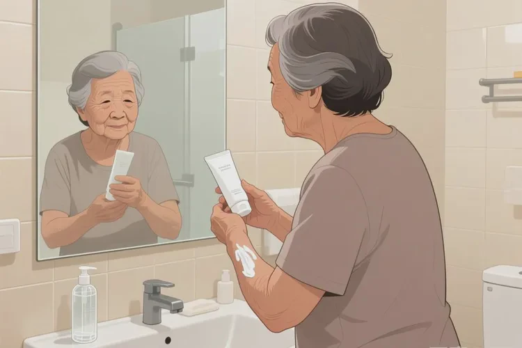 老人手臂长湿疹可以根治吗(图2)