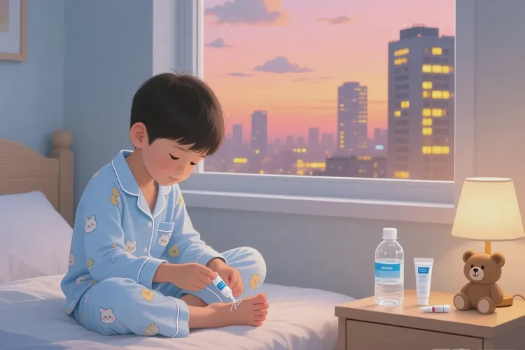 少儿脚上偶尔长湿疹可以根治吗(图3)