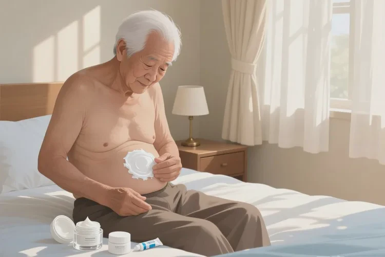 老人肚子上起湿疹可以根治吗(图1)