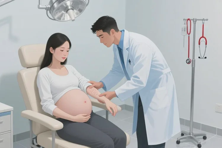 孕妇手上偶尔长湿疹可以根治吗(图1)