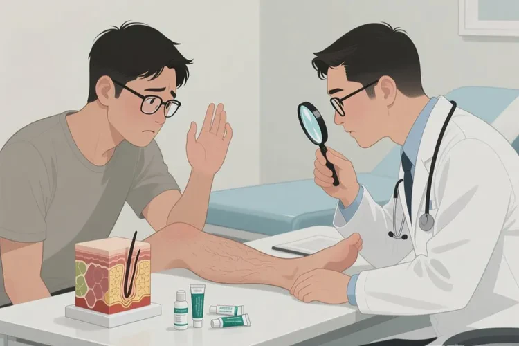 男性小腿上容易长湿疹可以根治吗(图3)