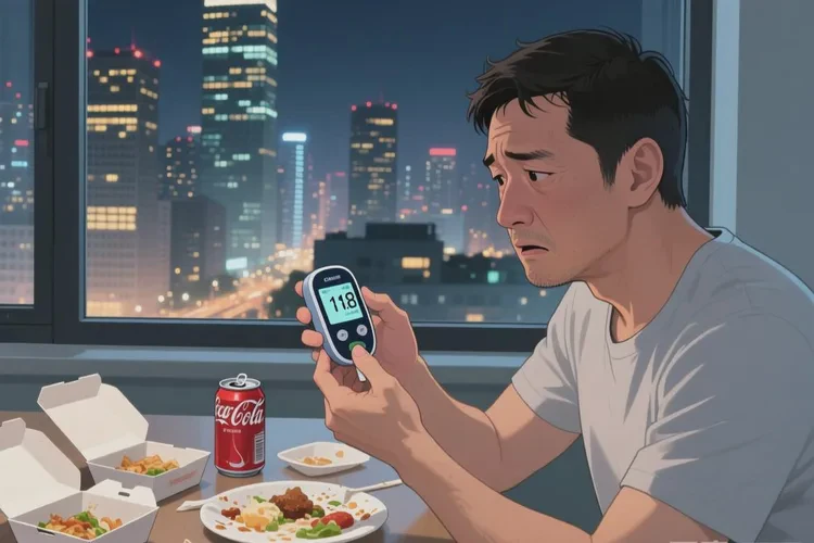 30岁晚餐血糖11.8是怎么回事(图1)