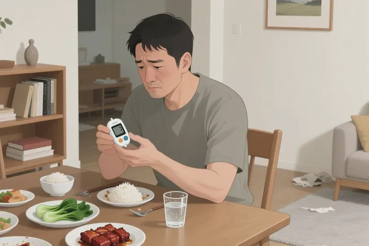 30岁晚餐血糖26.1是怎么回事(图1)