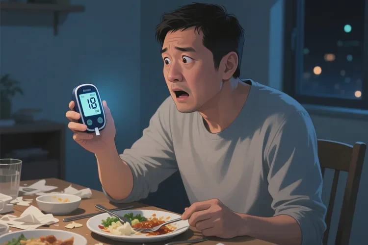 30岁晚餐血糖30.2是怎么回事(图1)