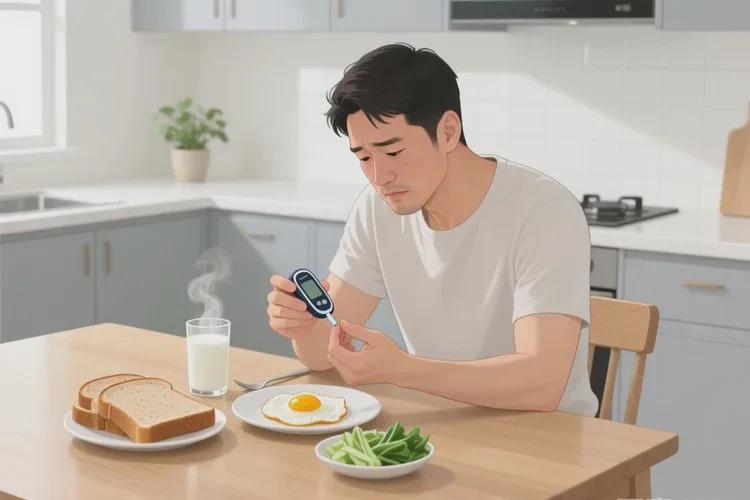 30岁早餐血糖6.4是怎么回事(图1)