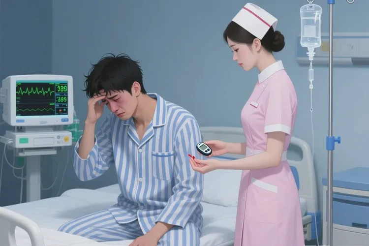 30岁晚餐血糖25.1是怎么回事(图1)