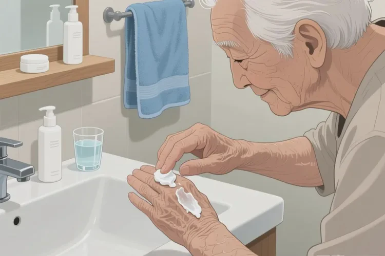 老人手臂上出现湿疹可以根治吗(图2)